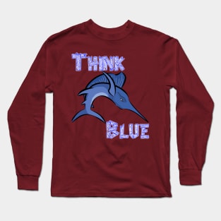 Think blue Long Sleeve T-Shirt